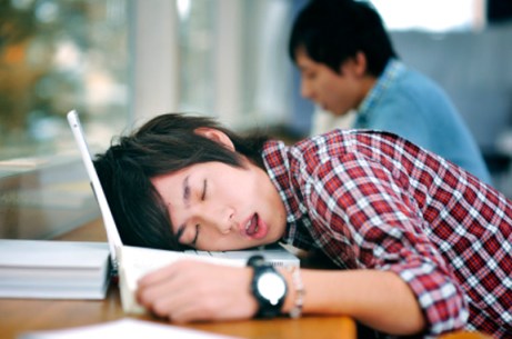 Sleeping Student 1