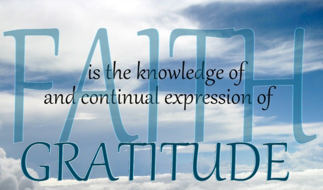 Faith & Gratitude